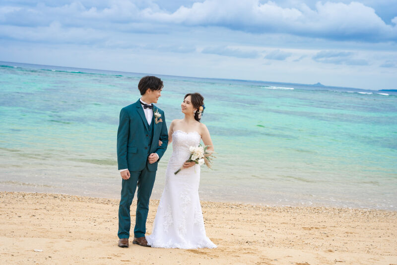 緊張ぎみのお二人