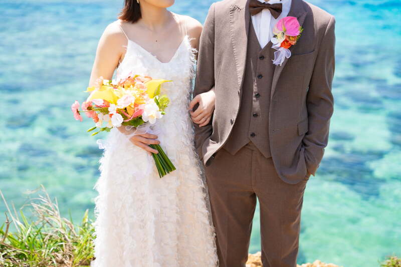 お顔を写さないショットも