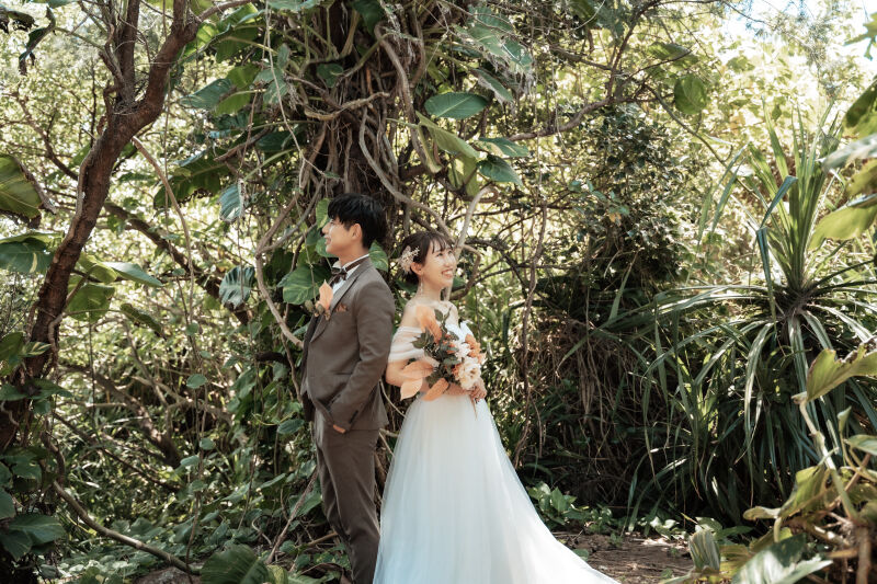 自然に囲まれて