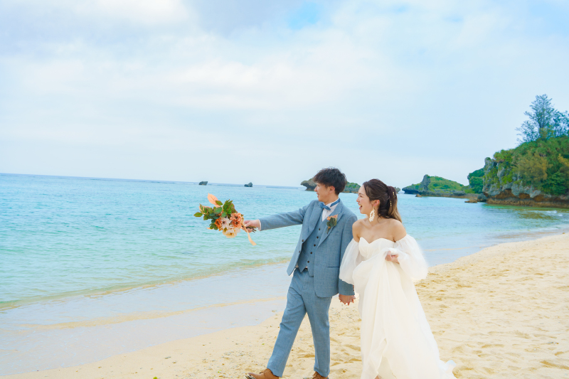 歩き方を忘れた新郎