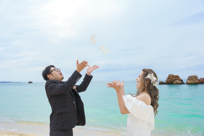 イニシャル投げ