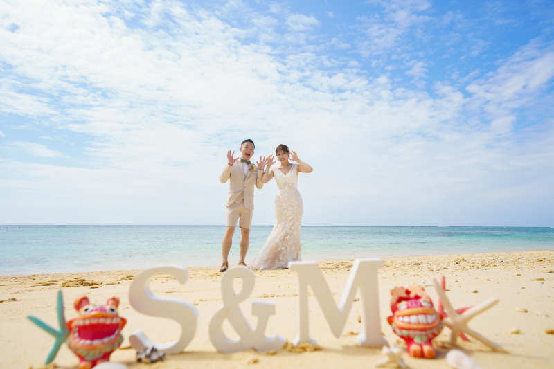 シーサーポーズ