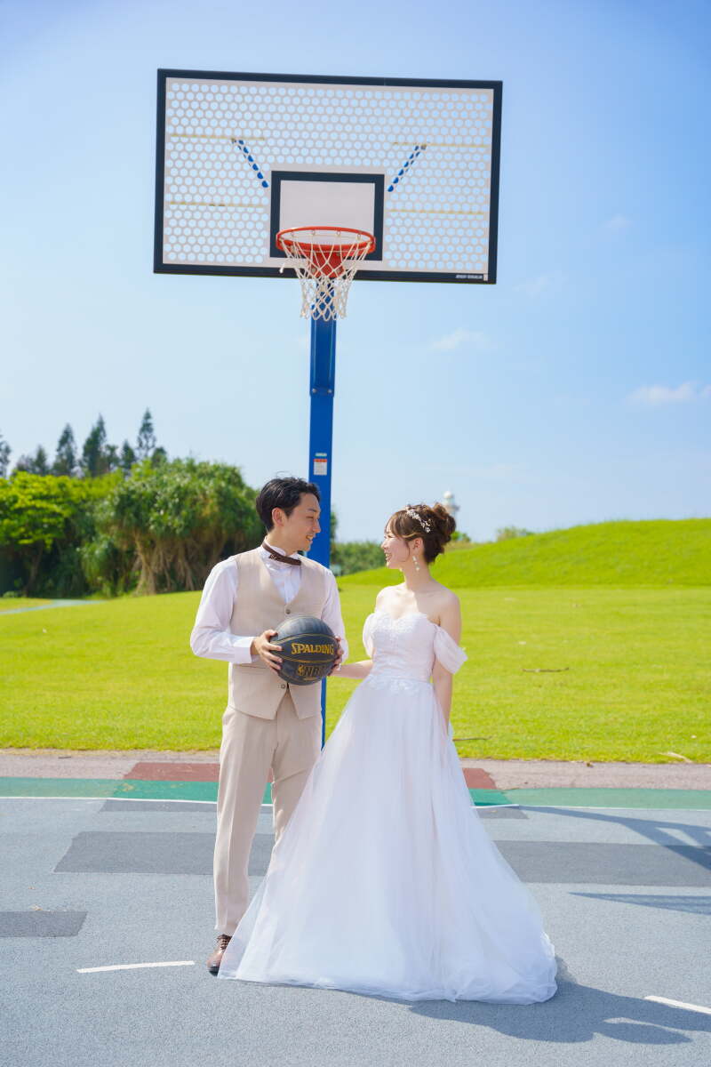 バスケ観戦が好きなお二人！