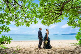 とにかく面白い2人とガーデン撮影