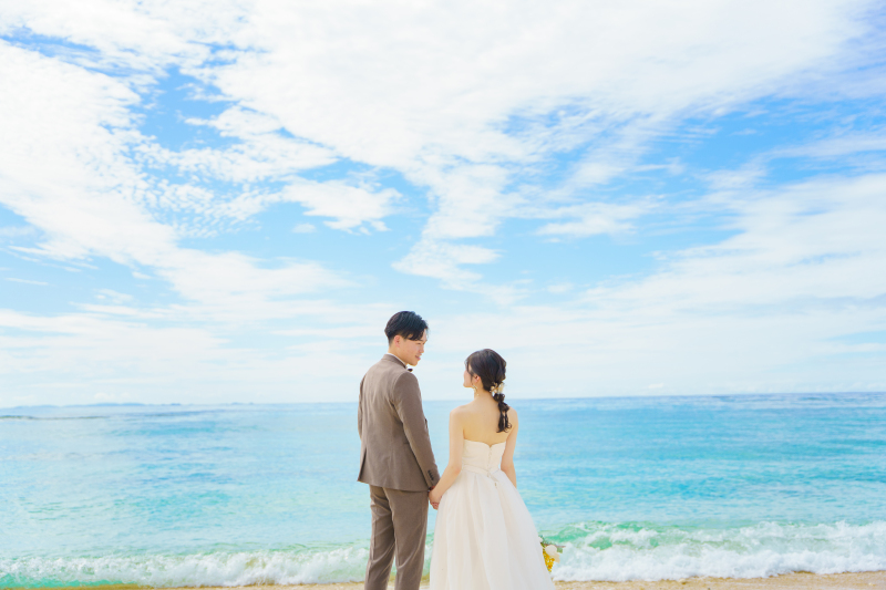 見つめ合いショット