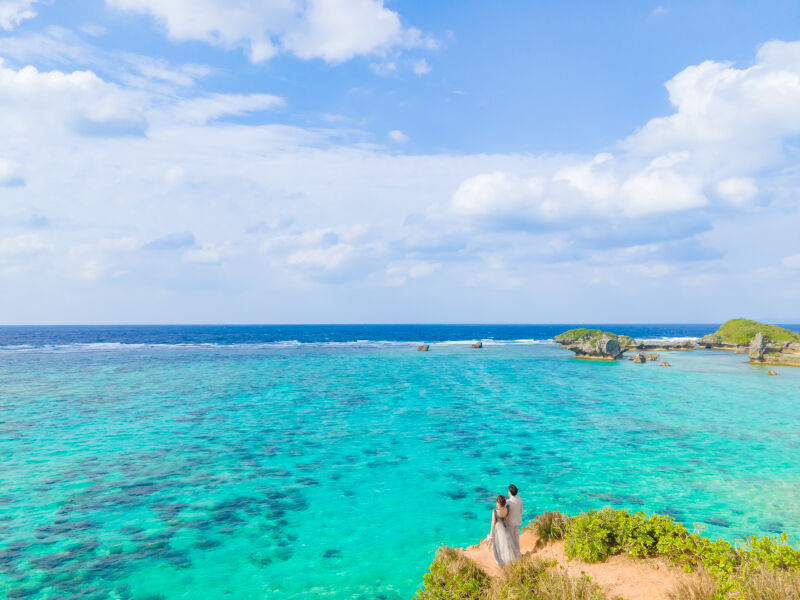 映えスポットはドローン撮影も！