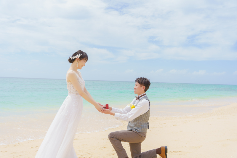 プロポーズシーン