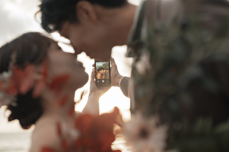 携帯を使ってオシャレに