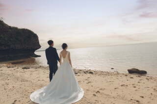 サンセットのザネー浜