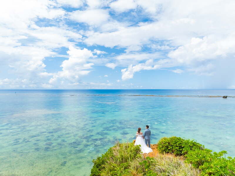 ドローン撮影からスタート♪