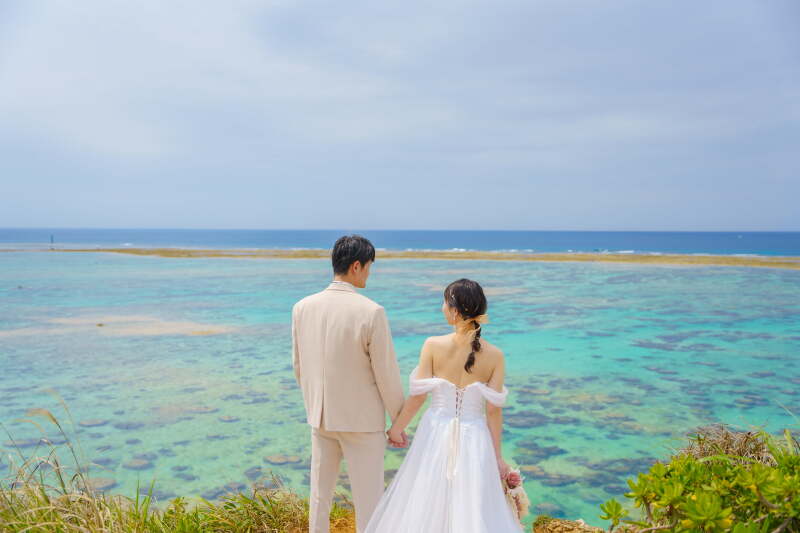 見つめ合うお二人