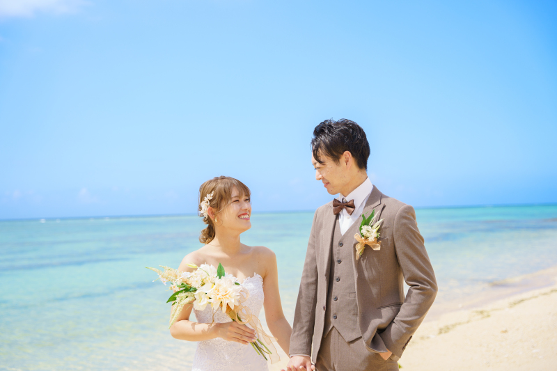 見つめ合いショット