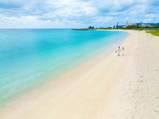 21世紀の森ビーチで撮影