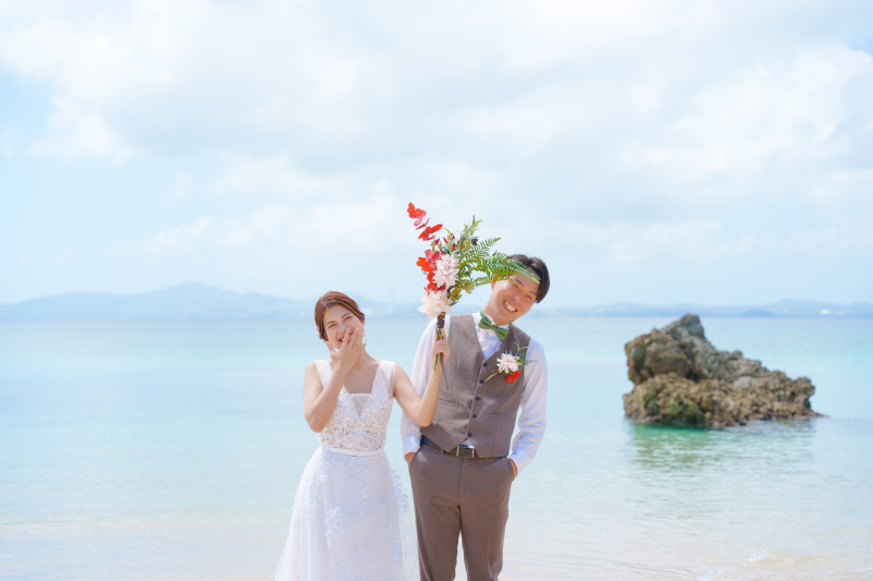 ブーケを使って