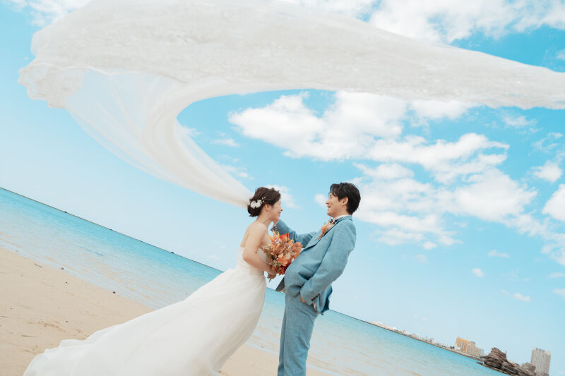 ベールでかっこよく