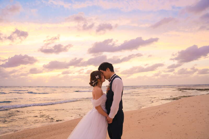 夕陽に誓う、永遠のキス