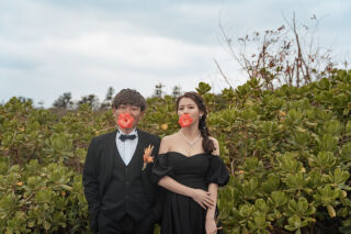 お洒落なお二人。