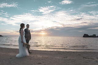 幻想的なサンセット