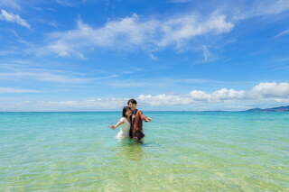 最高な天気でウォーターイン 