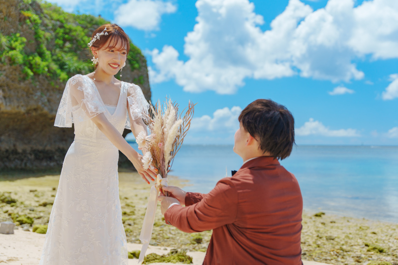 プロポーズシーン(新婦さん)