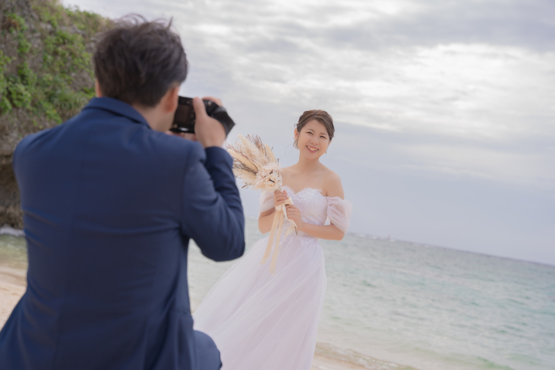 新郎カメラマン！