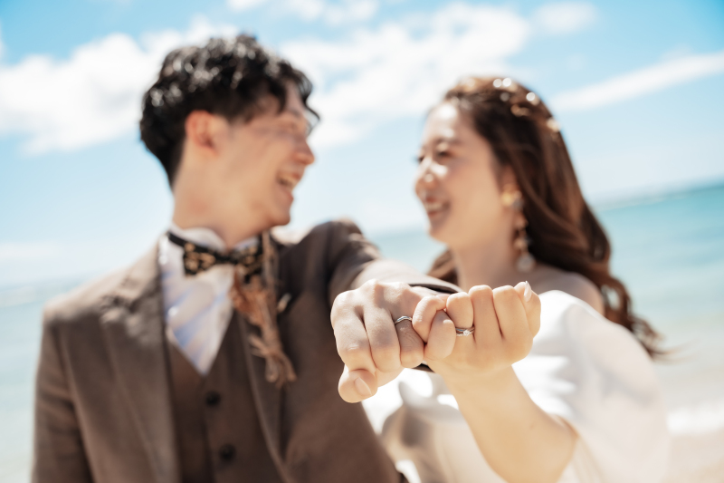 手元にピントを合わせて