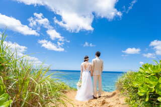 明るく素敵な2人とザネー浜