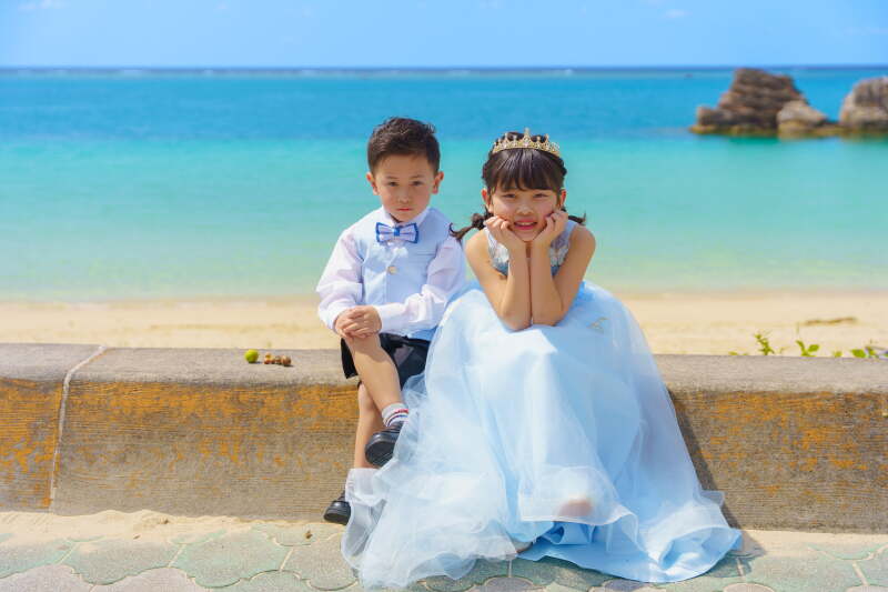 パパママと同じポーズ♡