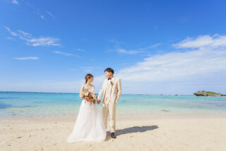 晴れた日のフォトウェディング