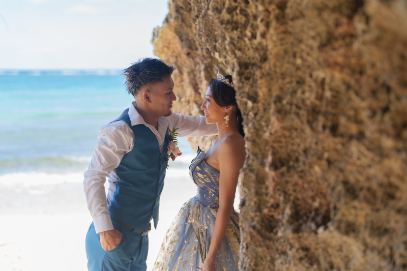 最後は「壁ドンッ♡」