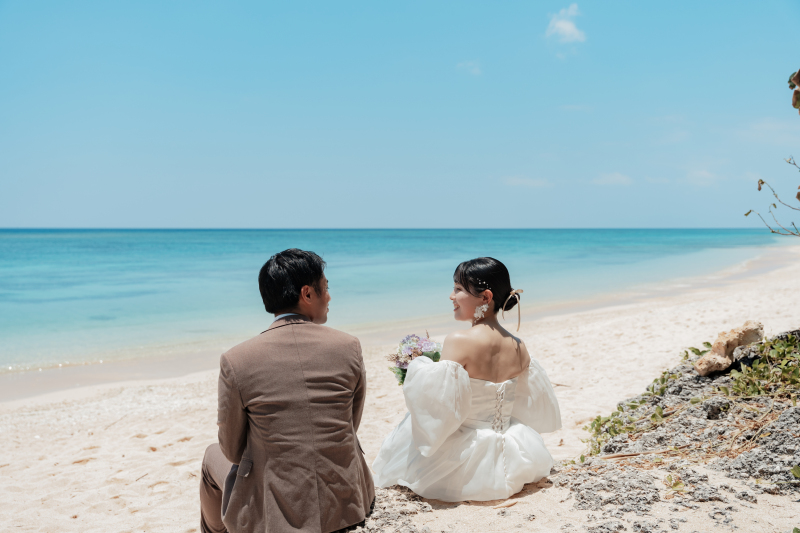 海を眺めながらひと休み