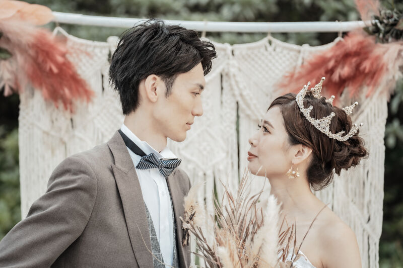 お洒落なウェディングフォト♡