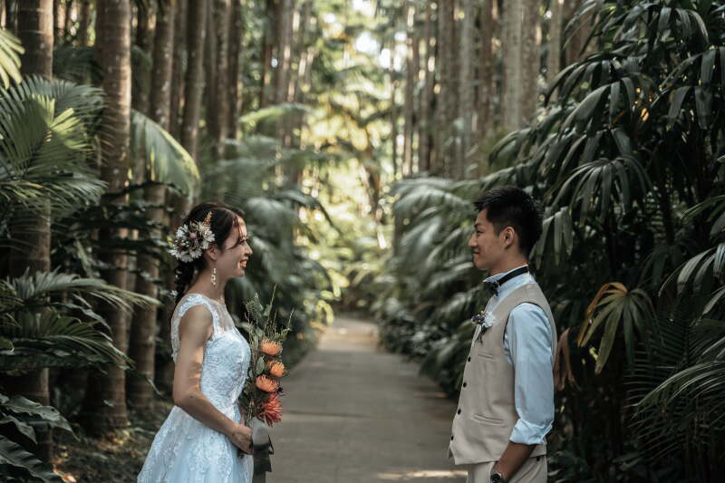 おしゃれな雰囲気のお二人♡