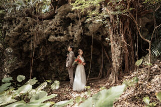 自然に囲まれて