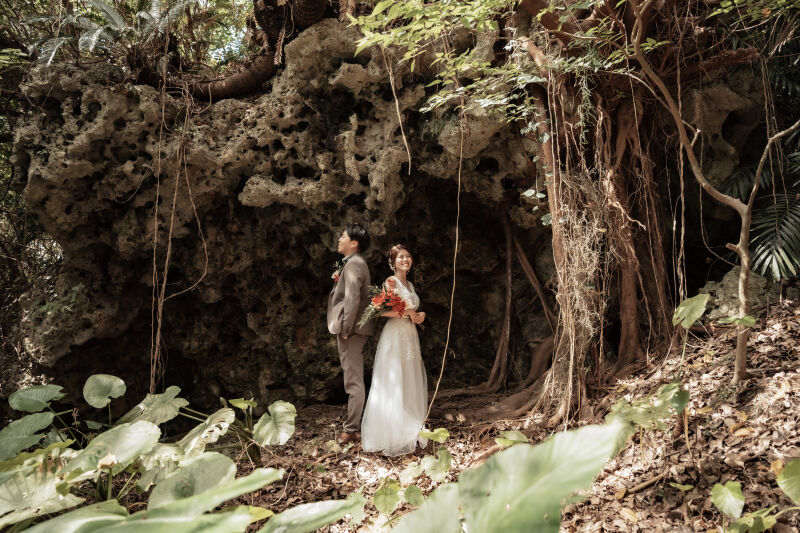 自然に囲まれて