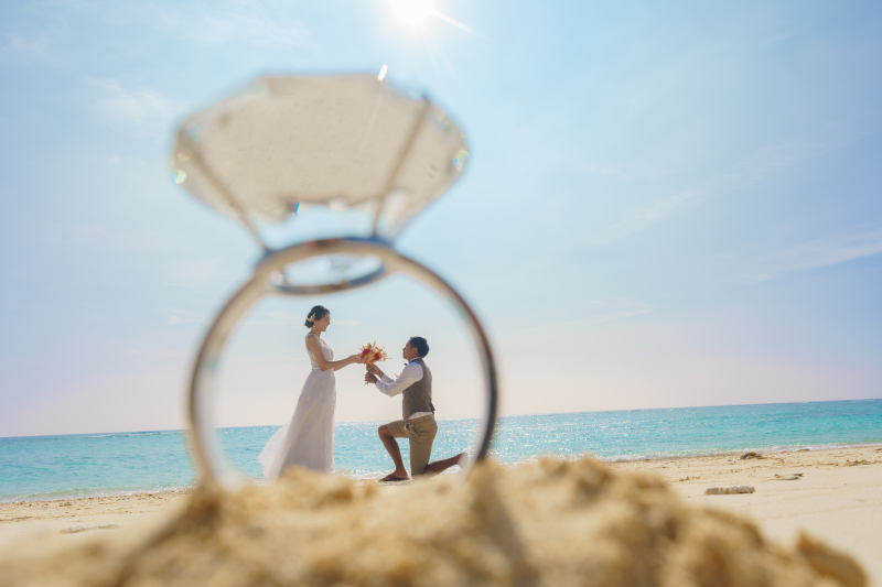 プロポーズシーン