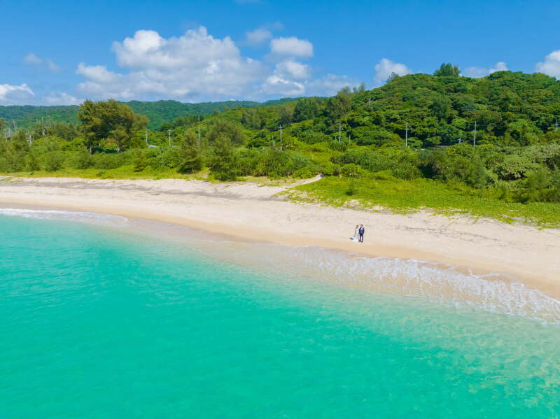 新ロケ地(桃原ビーチ)