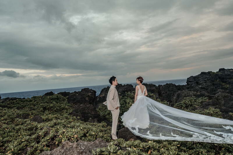 ベールを使ってイメチェン