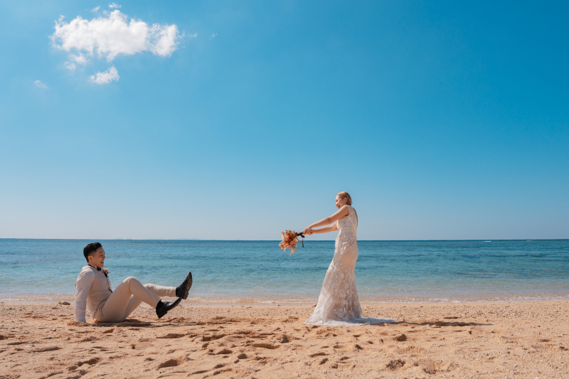 本当に飛ばされちゃった！笑