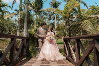 【南国植物園プラン】ロケ地1、100枚納品、衣装、ヘアメイク、撮影小物、装飾品、写真レタッチ付