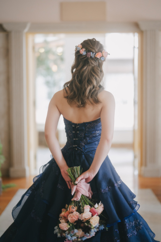生花ヘアード♡髪飾り
