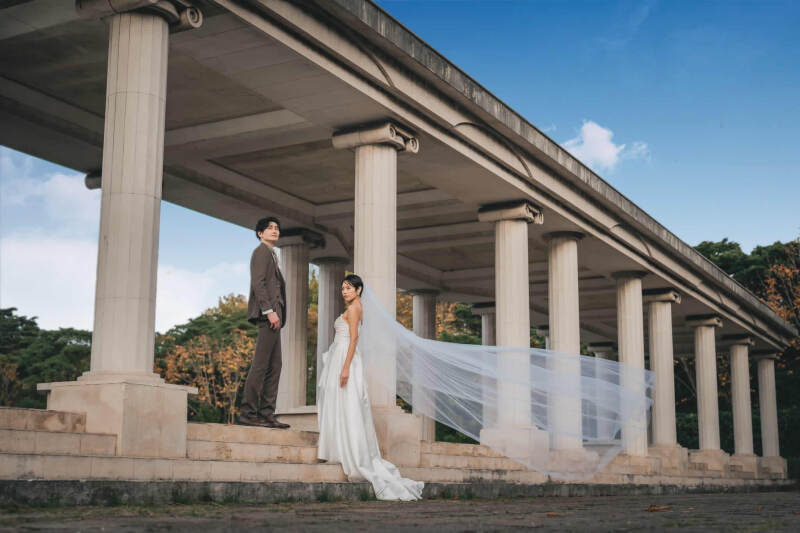 彫刻広場に広がる庭園にて★