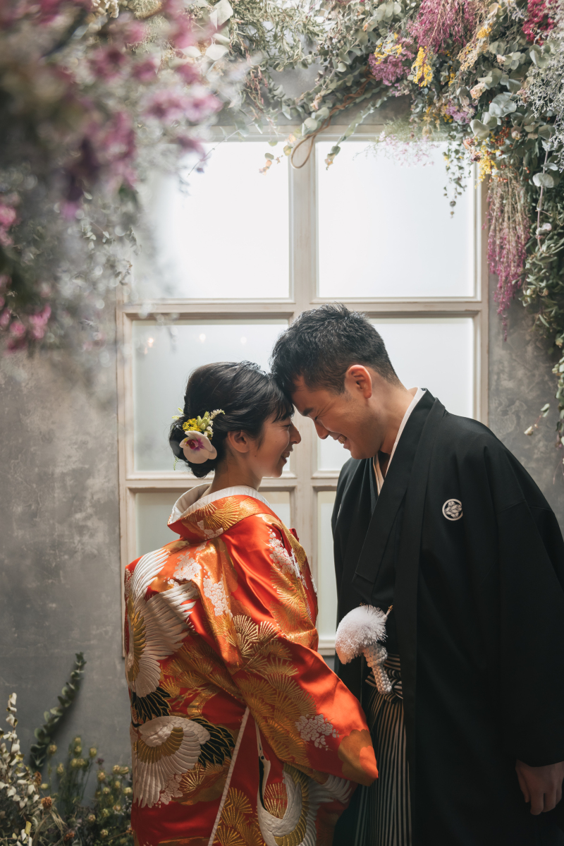 和装でも硬くならない、ラフな一枚も♡