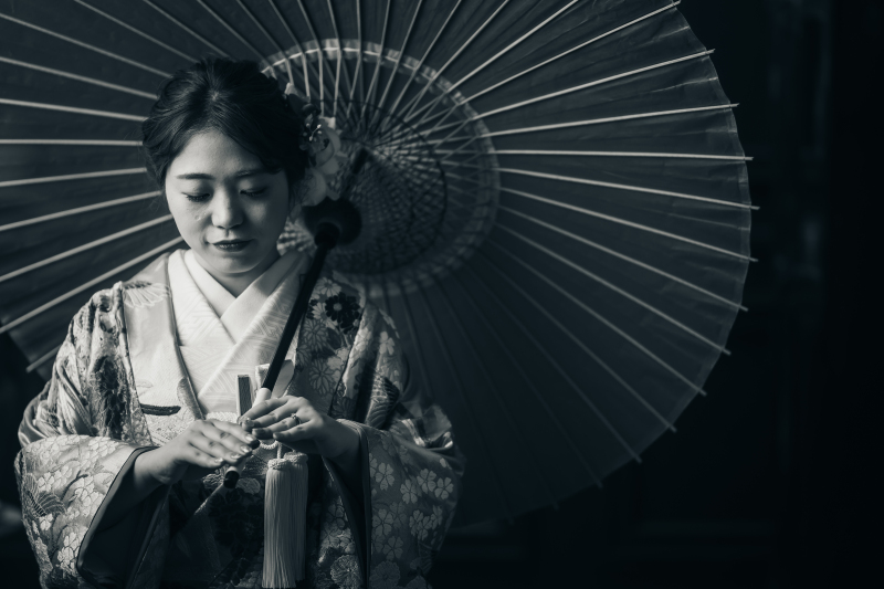 もうひとつのモノクロ世界。