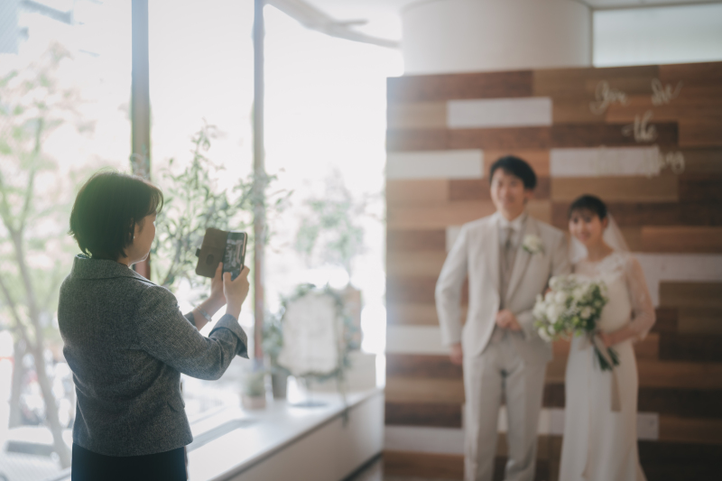 ご家族様へお披露目のお時間