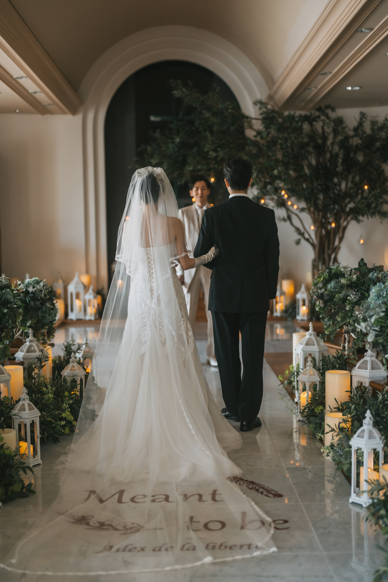 ご家族様との挙式♡