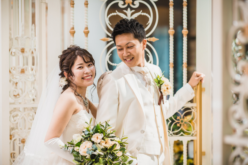 笑顔がすてきなおふたり♡