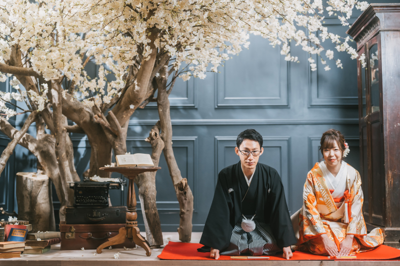 和装撮影スタート♪