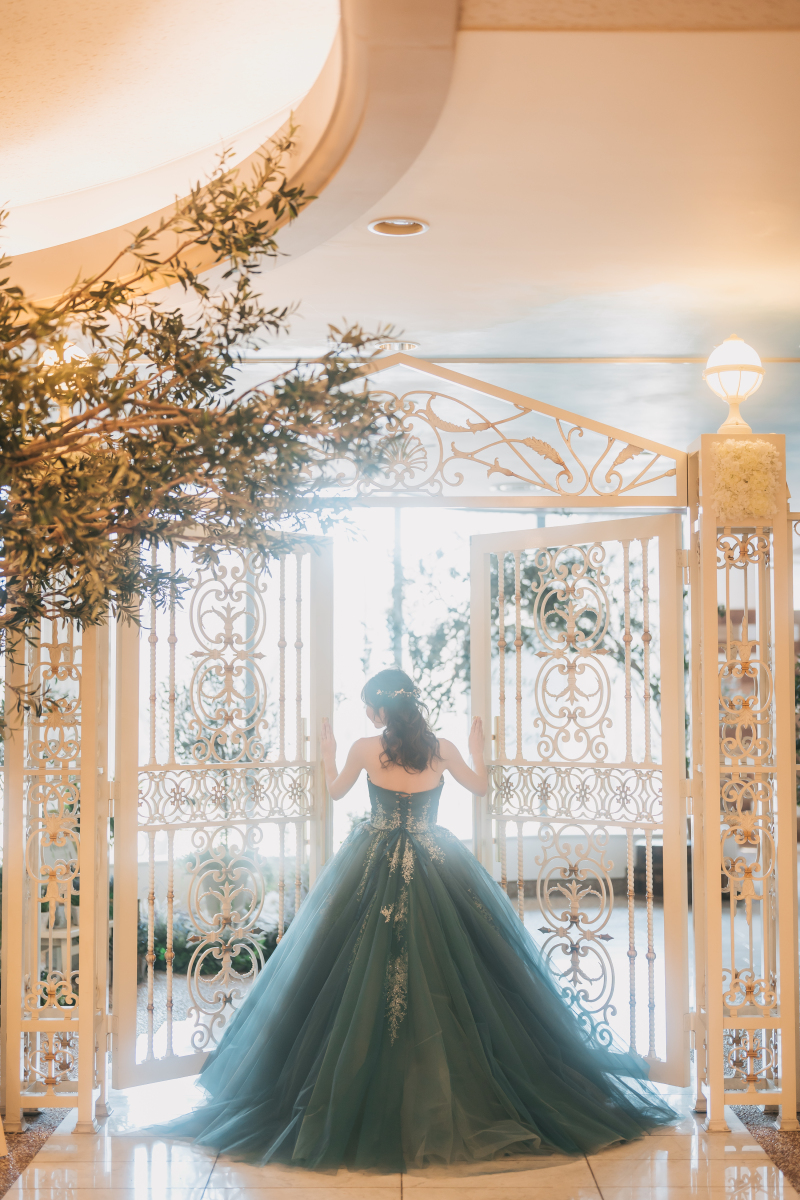 花嫁様のソロショット♪