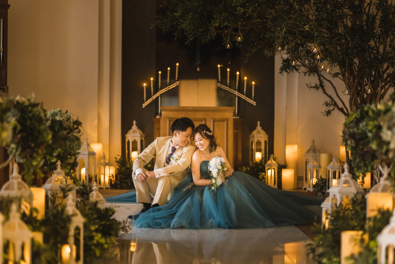 キャンドルウェディング♡